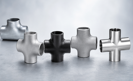 Jaiman Metalloys - Premium Pipe Cross Manufacturer in India supplying industrial stainless steel and alloy fittings